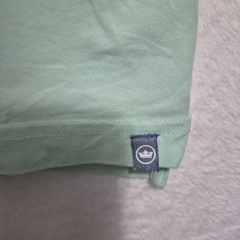 Peter Millar Mint Colored Performance Polo Shirt … - image 4